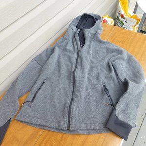 REI Women's Size M Gray Full Zip Hoodie EUC